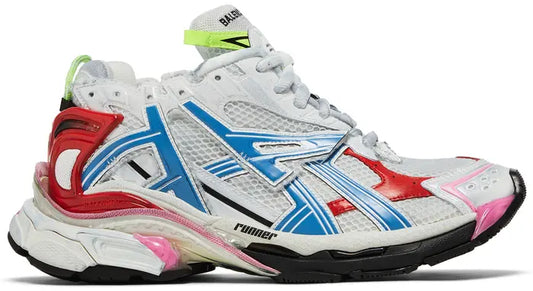 2023 Balenciaga Runner Sneaker 'White Red Blue Pink'