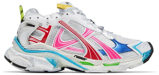 2024 Balenciaga Runner Sneaker 'Worn-Out - White Multi-Color'