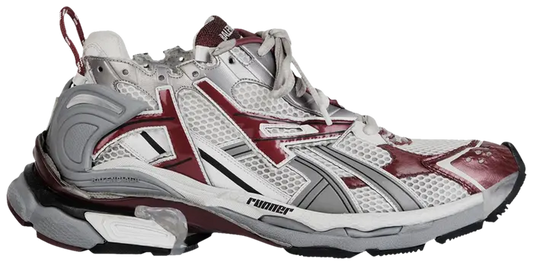 2021 Balenciaga Wmns Runner Sneaker 'White Burgundy'