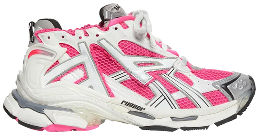 2022 Balenciaga Wmns Runner Sneaker 'White Neon Pink'